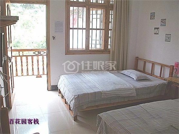 *凤凰临江客栈 凤凰住宿 百花园客栈 双人标间