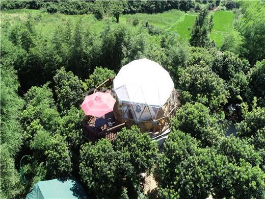玻璃圆球奢华帐篷——鹤顶号