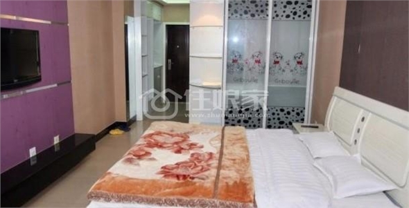 *豫都快捷公寓豪华大床房